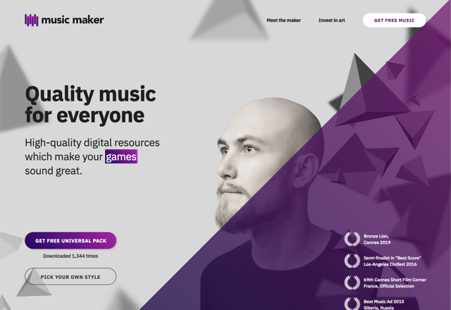 Music Maker 高品質原創音樂素材包，可使用於個人和商業用途