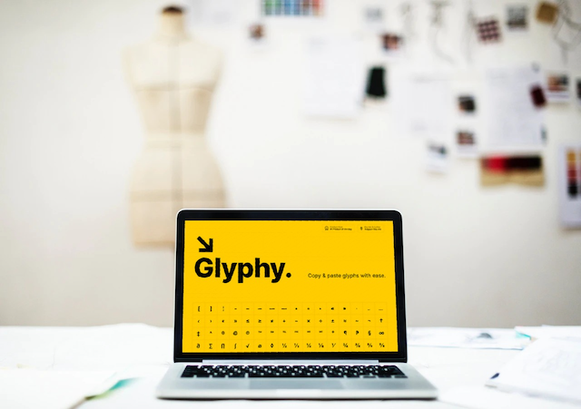 Glyphy 複製貼上快速取用 ASCII 字元或特殊符號