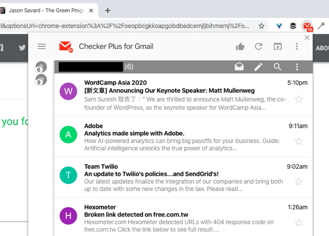 Checker Plus for Gmail 網頁版必備外掛，郵件通知不用開網頁就能收發信