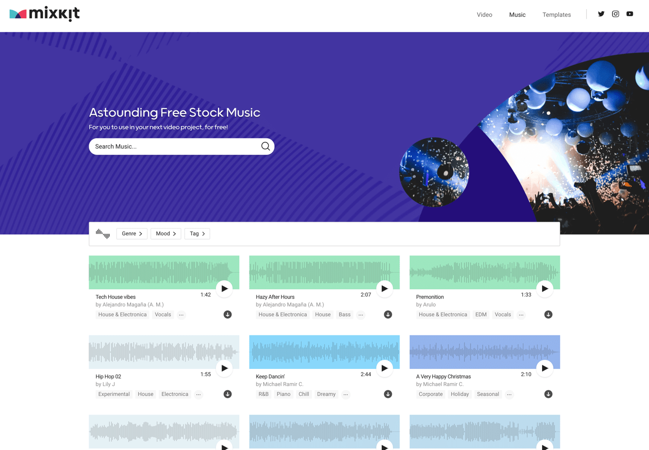 Mixkit Music