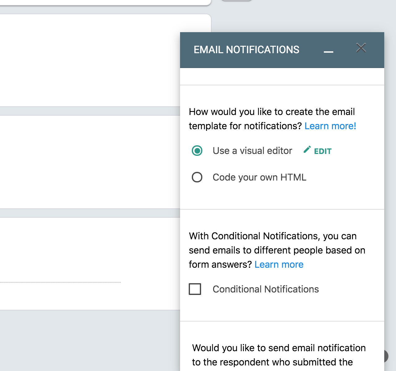 Google Forms Notifications 填完表單自動回信客製化郵件通知
