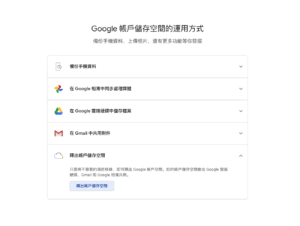 Google 全新儲存空間管理工具，從信箱和雲端硬碟釋出更多可用容量