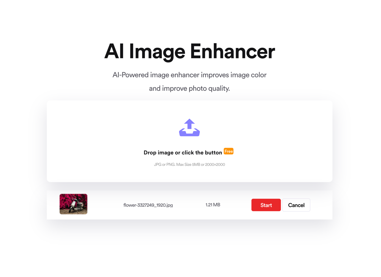 AI Image Enhancer