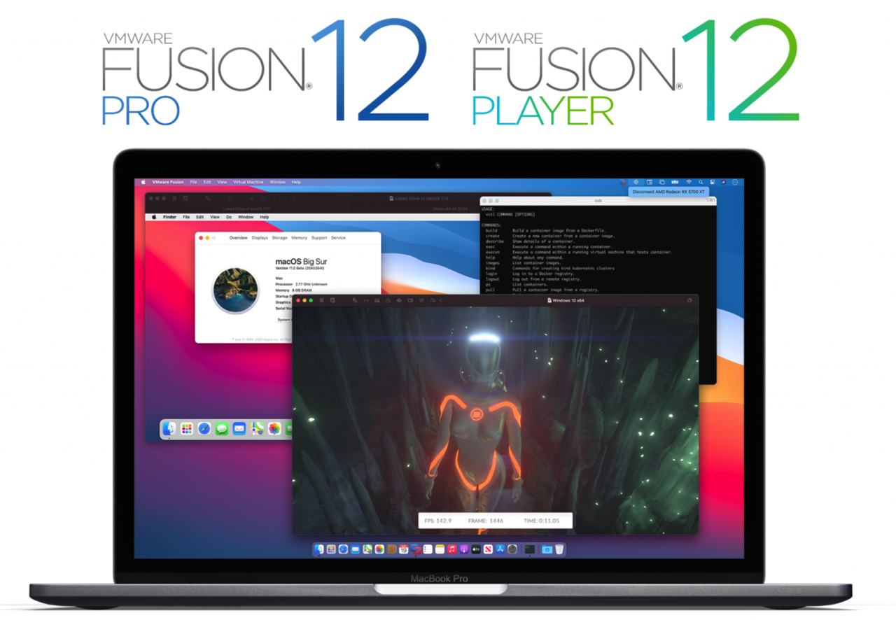 VMware Fusion Player 免費下載，Mac 安裝 Windows、Linux 雙系統應用