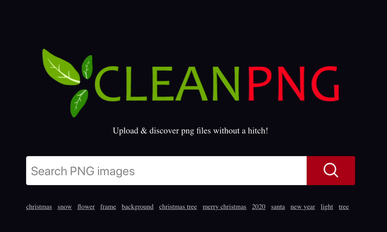 CleanPNG 超過 300 萬張透明背景 PNG 圖片素材免費下載