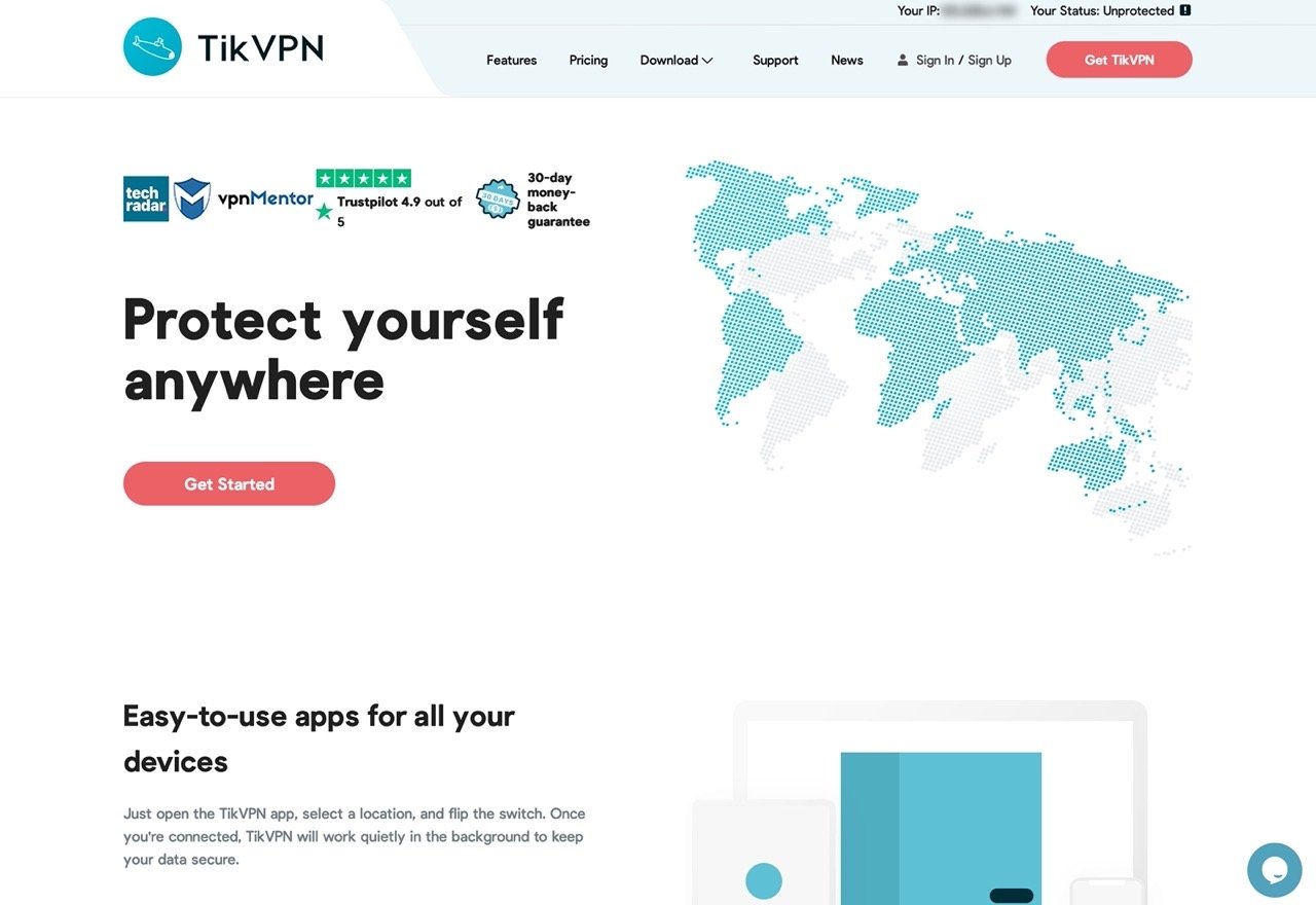 TikVPN 高速 VPN 服務，限時免費 VIP 禮物券可兌換 120 天