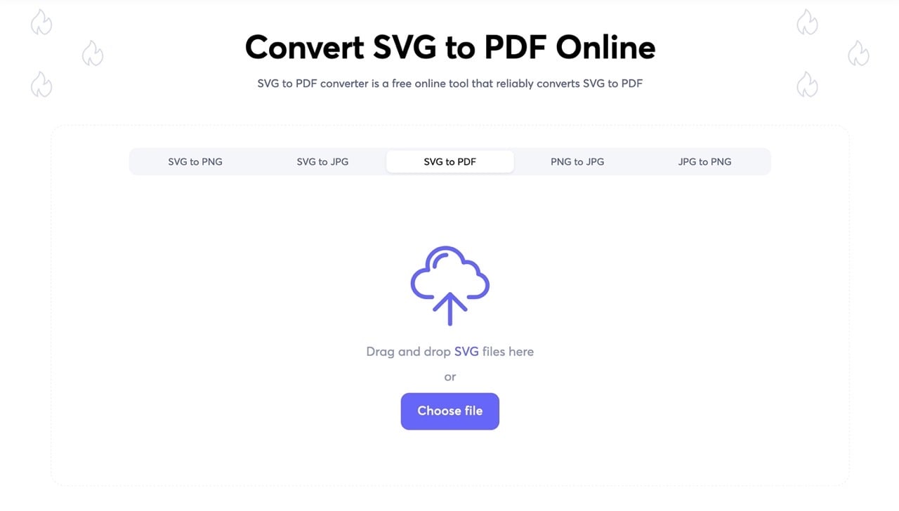 Iconscout’s File Converter 線上 SVG 轉檔 PNG、JPG 和 PDF 格式