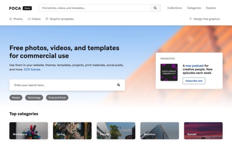 FOCA Stock 免費相片、影片和模板素材圖庫，CC0 適用個人和商業用途