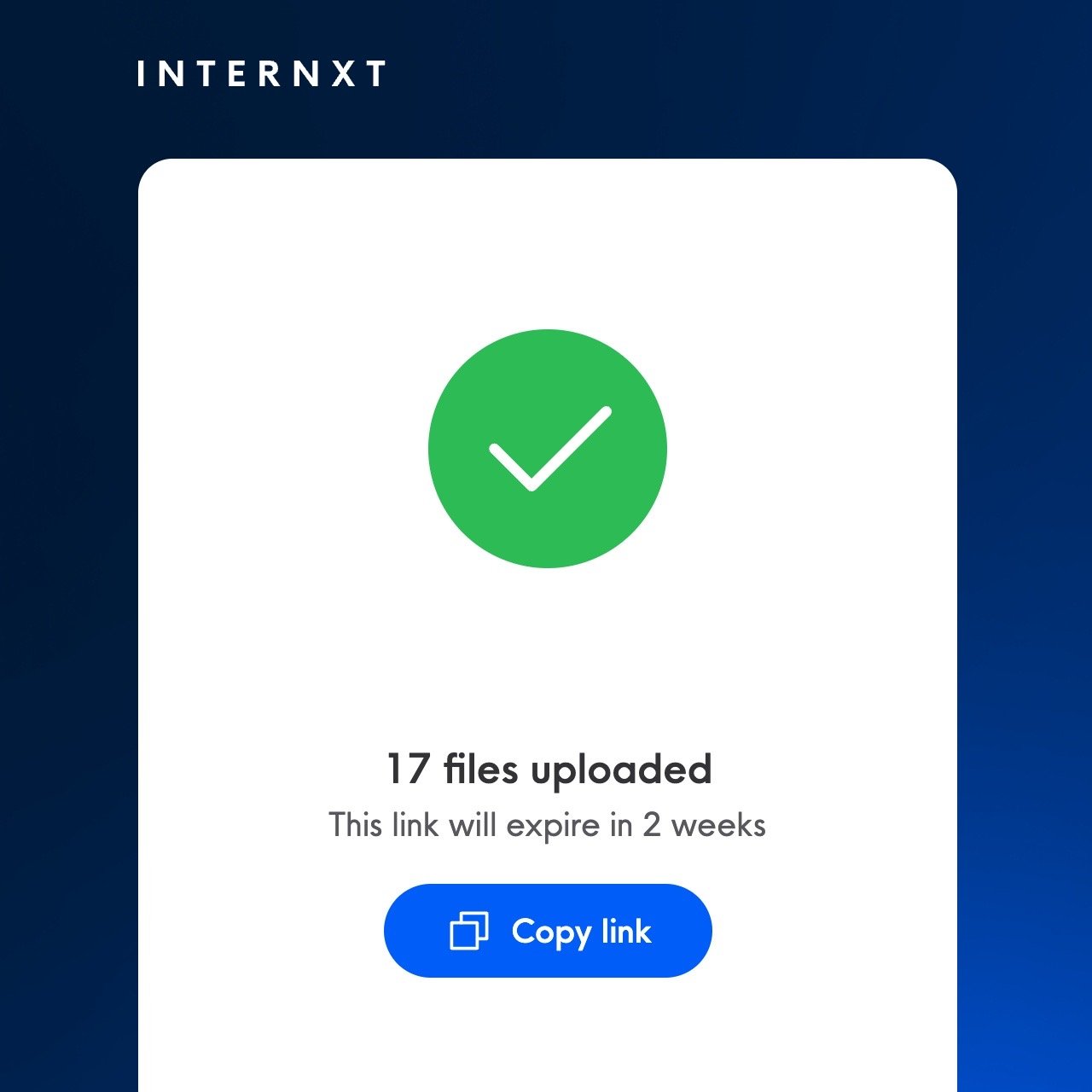 Internxt Send