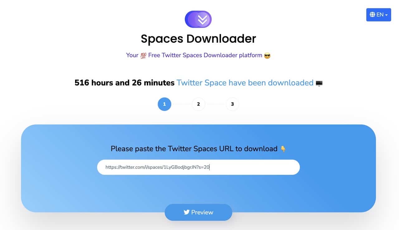 Spaces Downloader