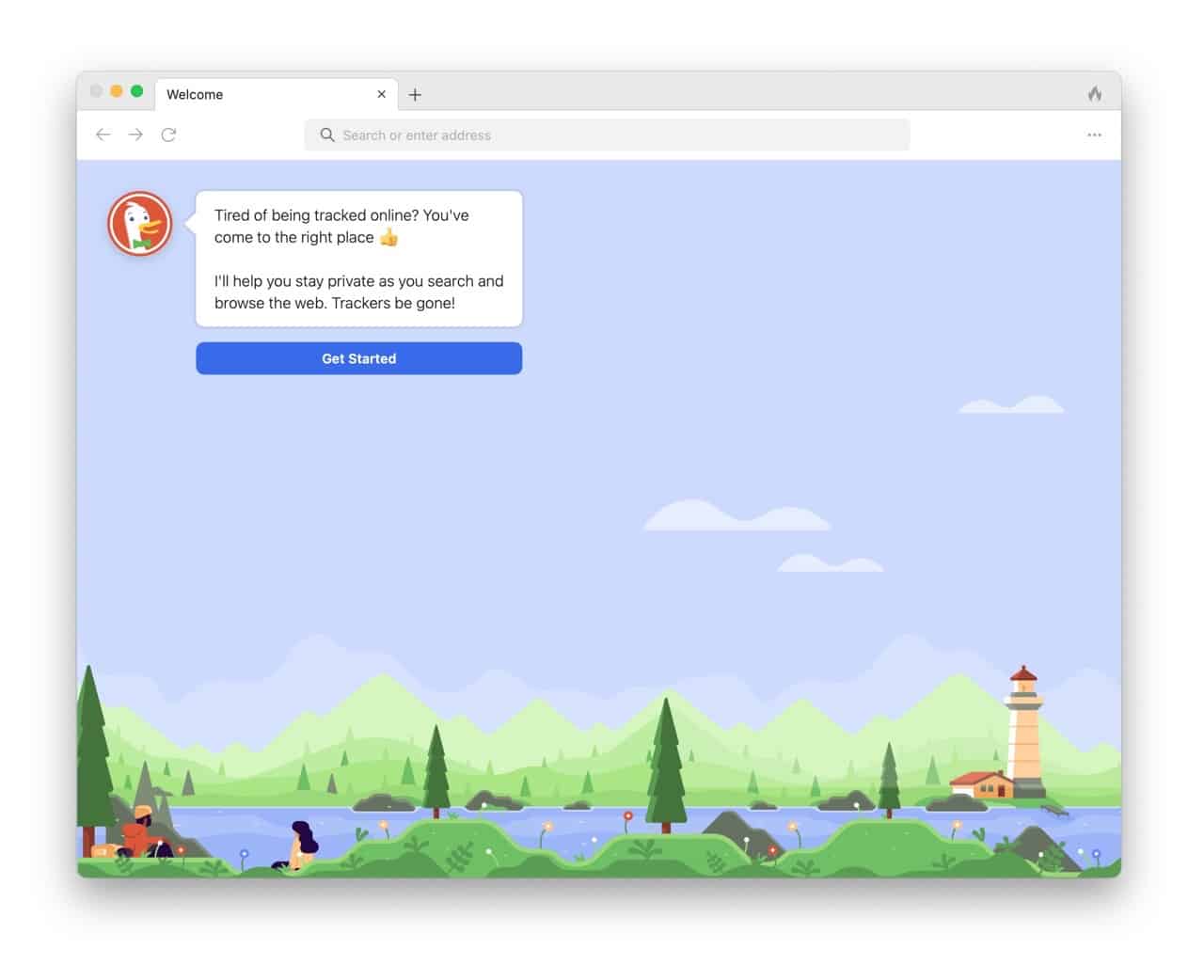 DuckDuckGo for Mac 瀏覽器