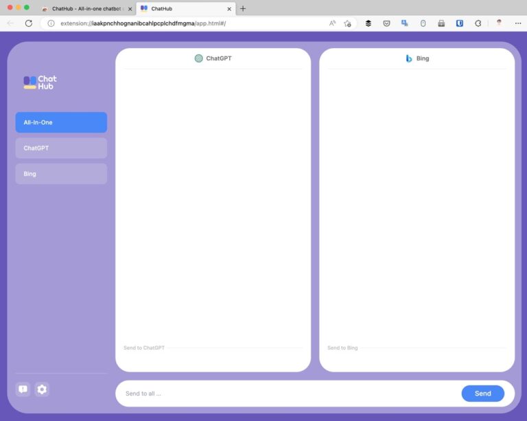 ChatHub 整合多種 AI 聊天機器人，同視窗、同時詢問不同 AI 服務（Chrome 擴充功能）