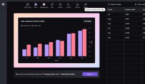 Graphy 免費線上圖表製作工具,支援多種資料呈現方式 4 Graphy 免費線上圖表製作工具,支援多種資料呈現方式