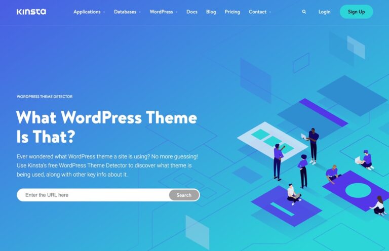 WordPress Theme Detector 輸入網址查詢網站使用的 WP 佈景主題