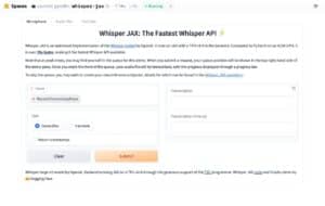 Whisper JAX：影片聲音轉文字工具，支援繁體中文且速度超快