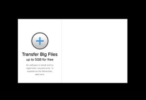 PlusTransfer 免註冊 5GB 檔案分享免費空間介紹