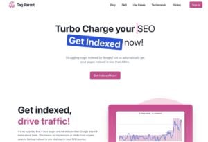 Tag Parrot 讓網站被 Google 搜尋引擎快速索引,提升流量曝光度 3 Tag Parrot 讓網站被 Google 搜尋引擎快速索引,提升流量曝光度