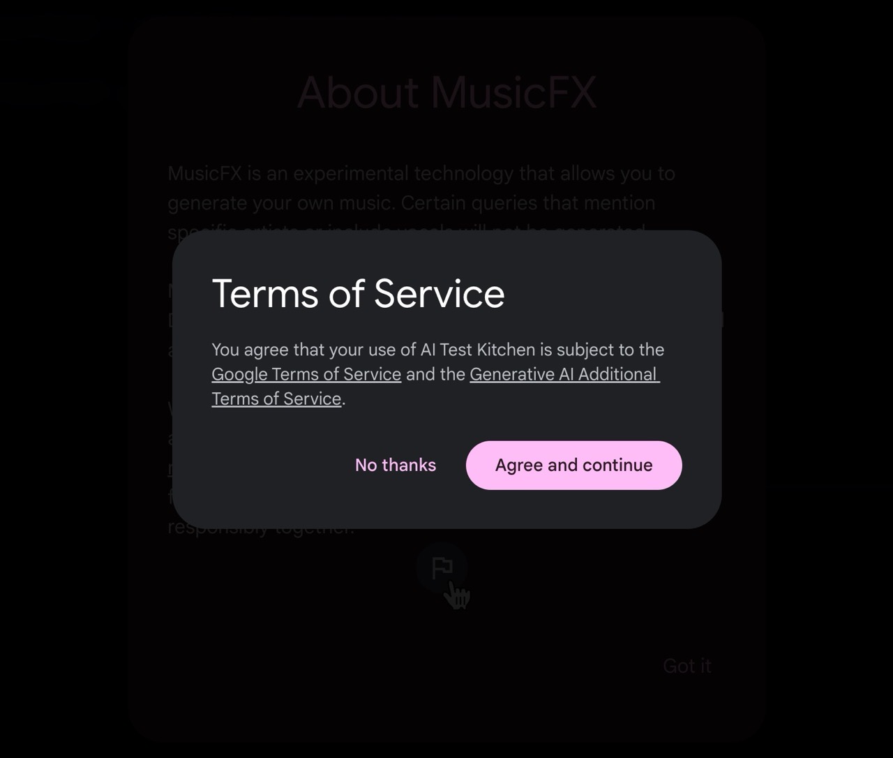 Google MusicFX