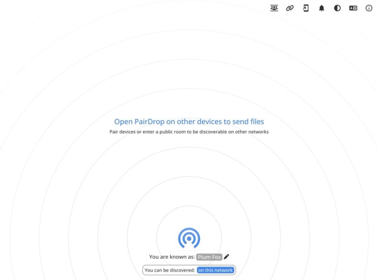 PairDrop：跨裝置、跨網路、不限檔案大小的免費 P2P 線上傳檔工具