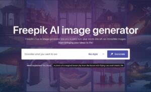 Freepik 圖片生成工具：免費 AI 畫圖，輕鬆生成獨特圖片