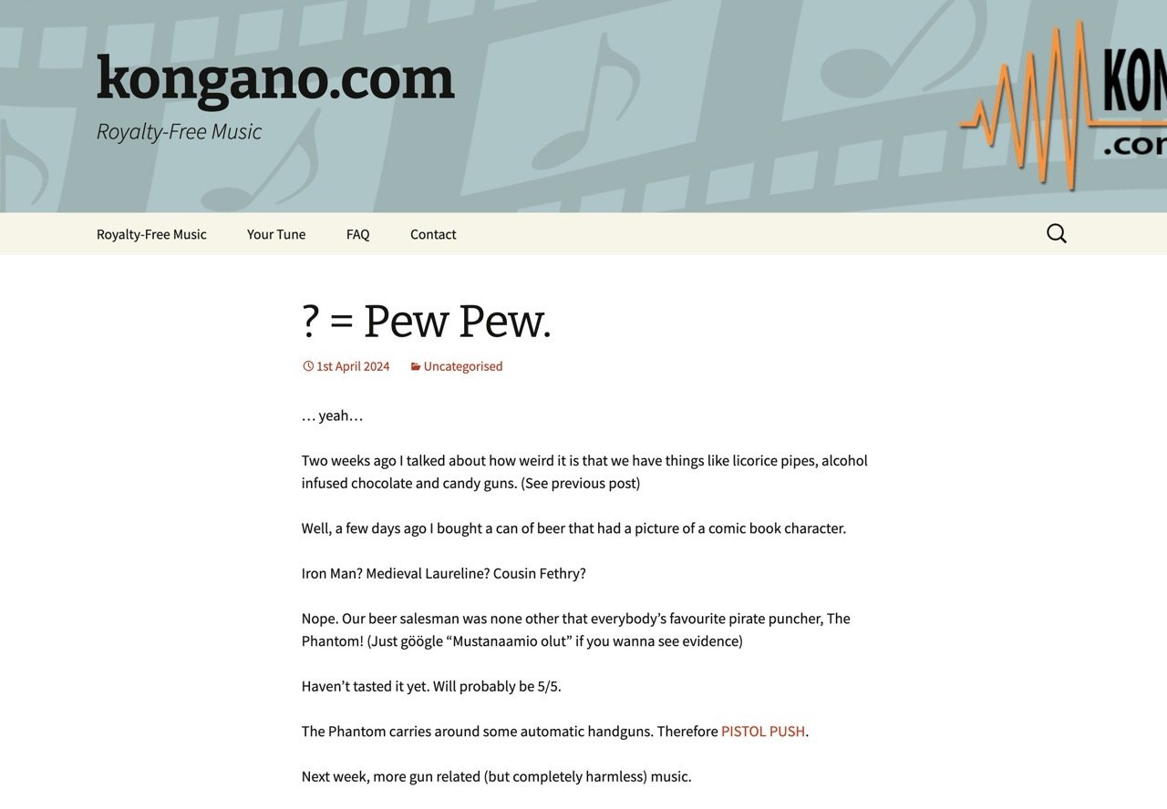 免費音樂素材網站 Kongano：商用免版稅 MP3 音樂任你下載