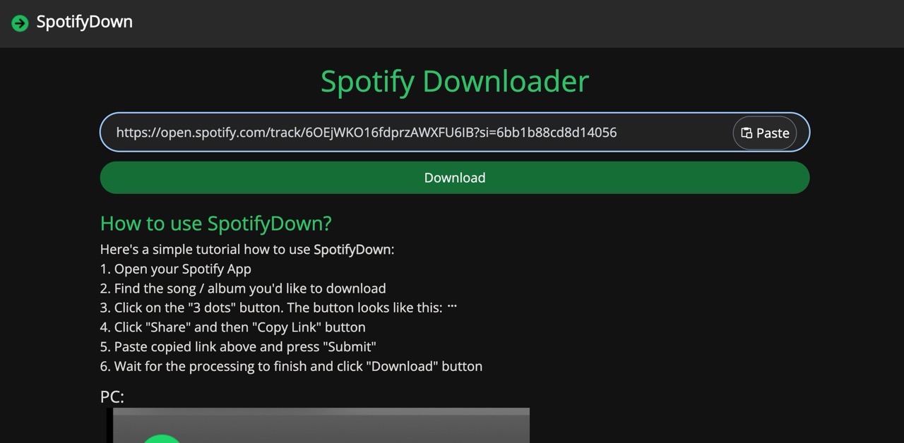 SpotifyDown