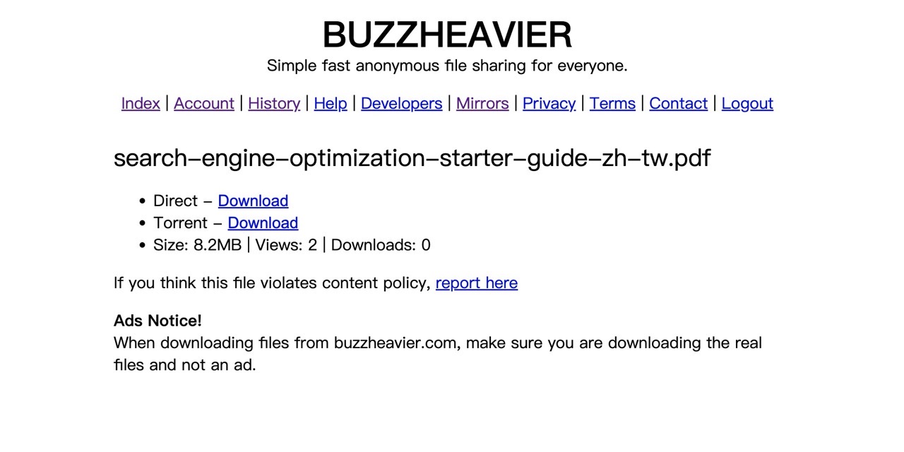 Buzzheavier