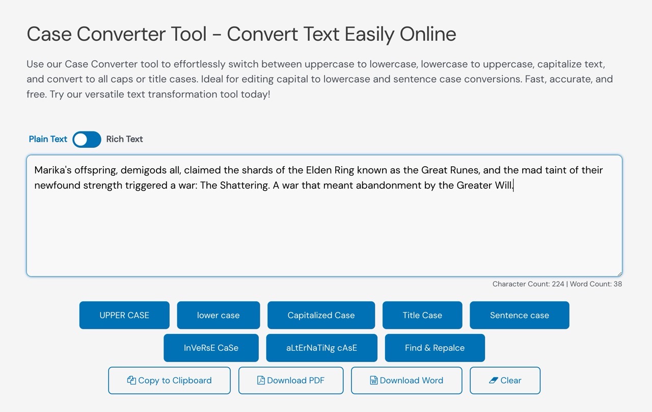 CaseConverter.tools