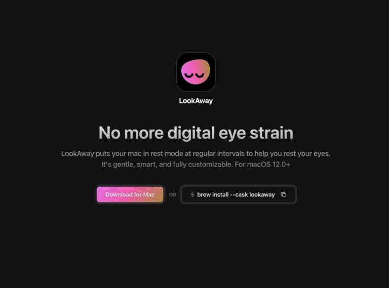 LookAway：Mac 必備智慧護眼軟體！提升工作效率同時讓眼睛更健康