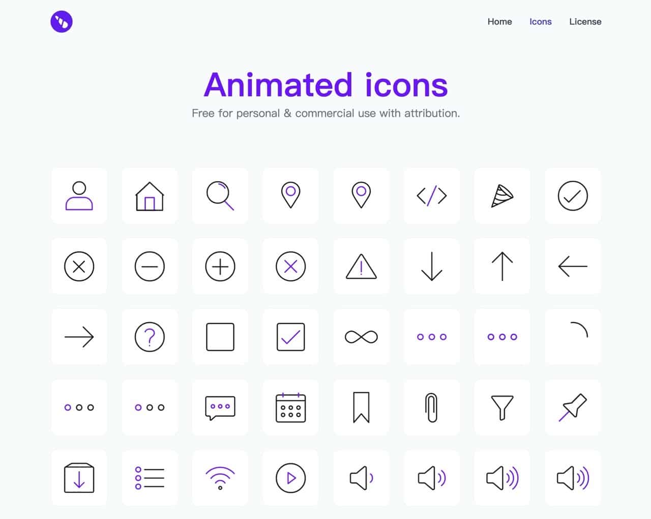 Unicorn icons