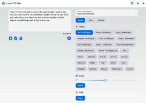 Azure TTS Web：免費文字轉語音神器，一鍵生成自然流暢的語音內容