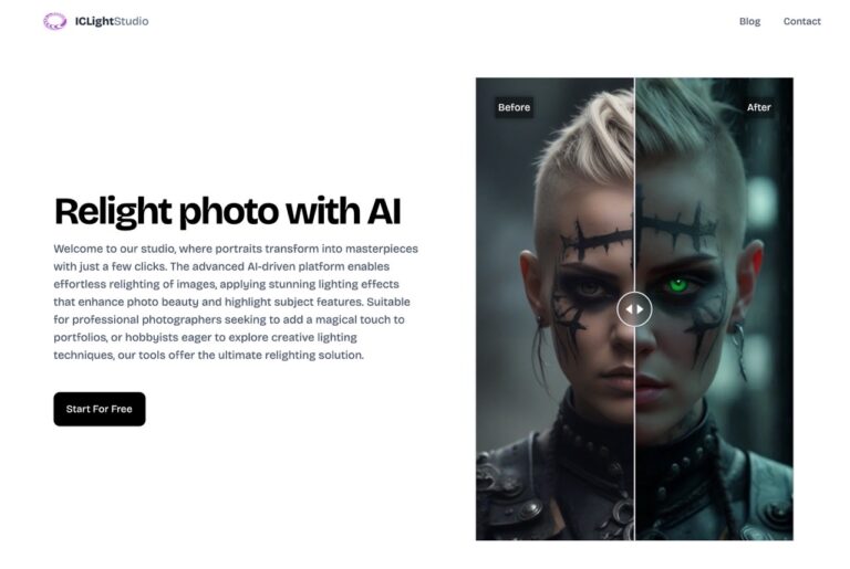 ICLight Relight：AI 驅動的線上照片打光神器，輕鬆實現專業級照片編輯