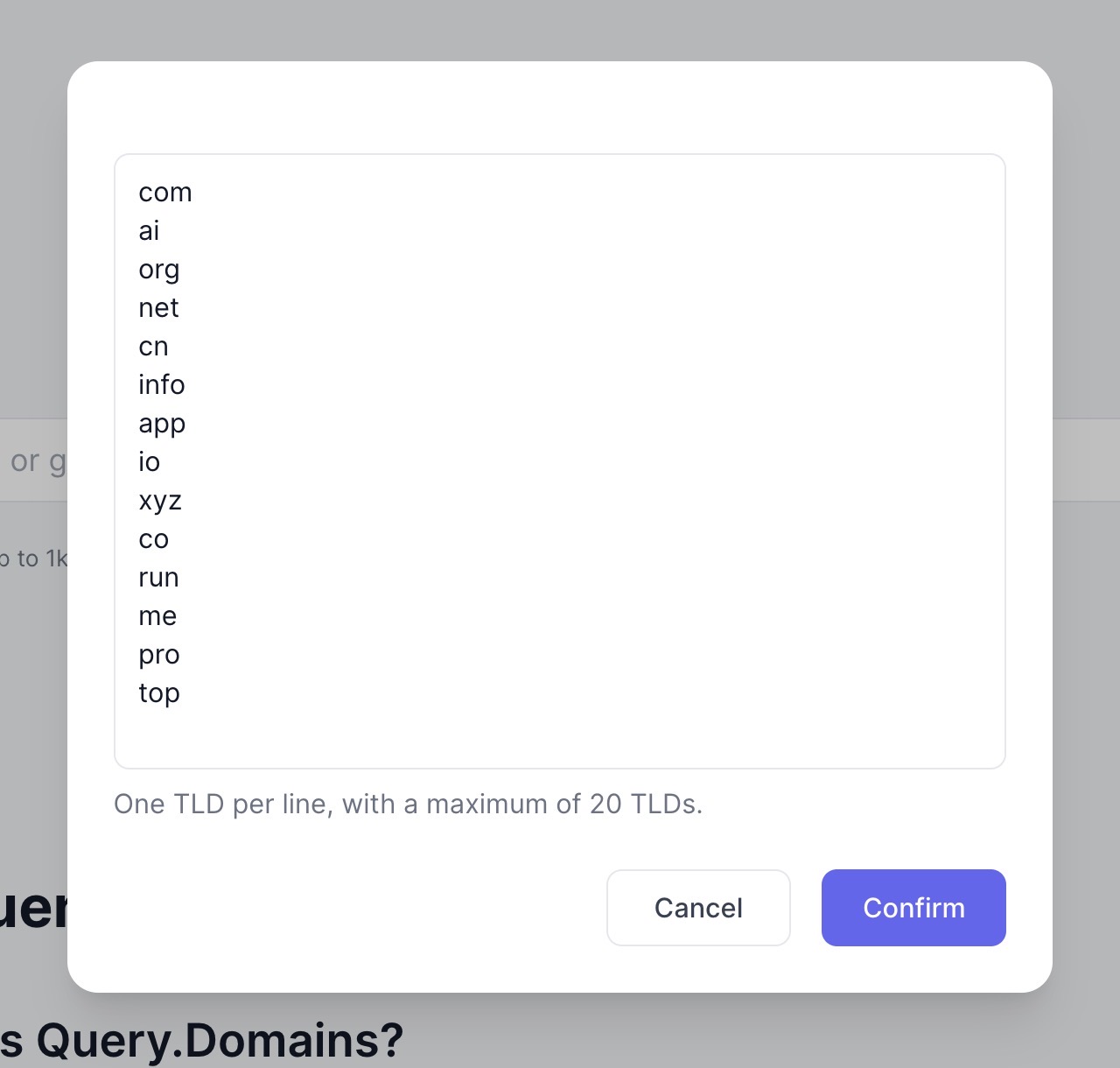 Query.Domains：快速搜尋可用網域名稱的最佳工具