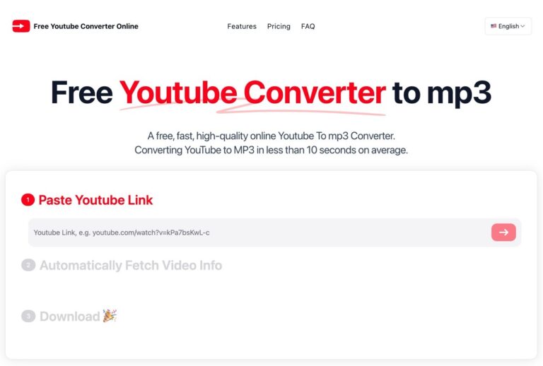 YouTube Convert：將 YouTube 影片輕鬆轉換成 MP3 音樂檔案的免費線上工具