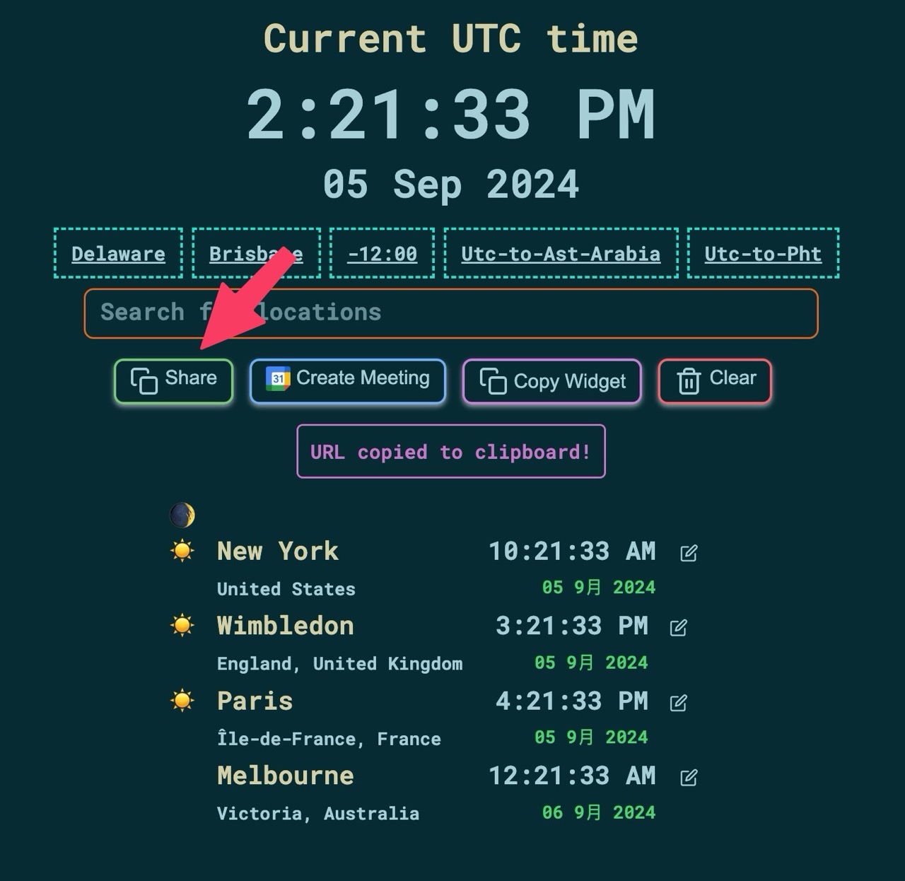 Currenttimeutc 6.