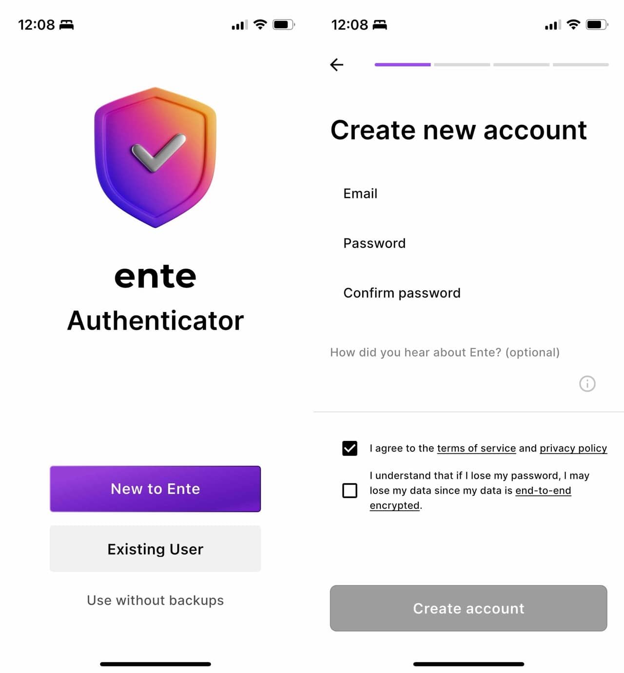 Ente auth 01.