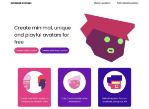 Minimal Avatars：製作極簡、獨特可愛風格的大頭貼圖片，適用於商業用途