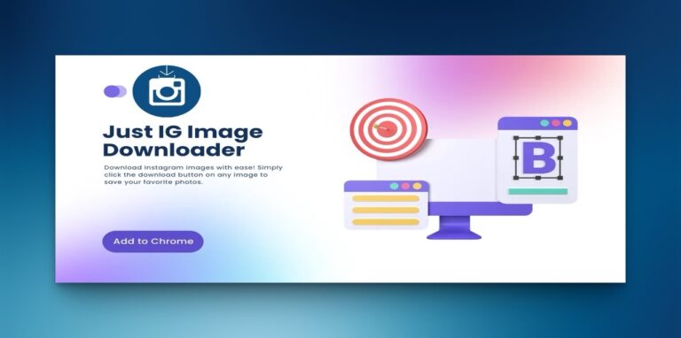 Just IG Image Downloader：簡易 IG 抓圖器，加入下載按鈕一鍵儲存相片