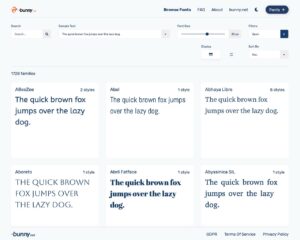 Bunny Fonts：隱私友善的 Google Fonts 替代方案，支援 GDPR 與全球 CDN