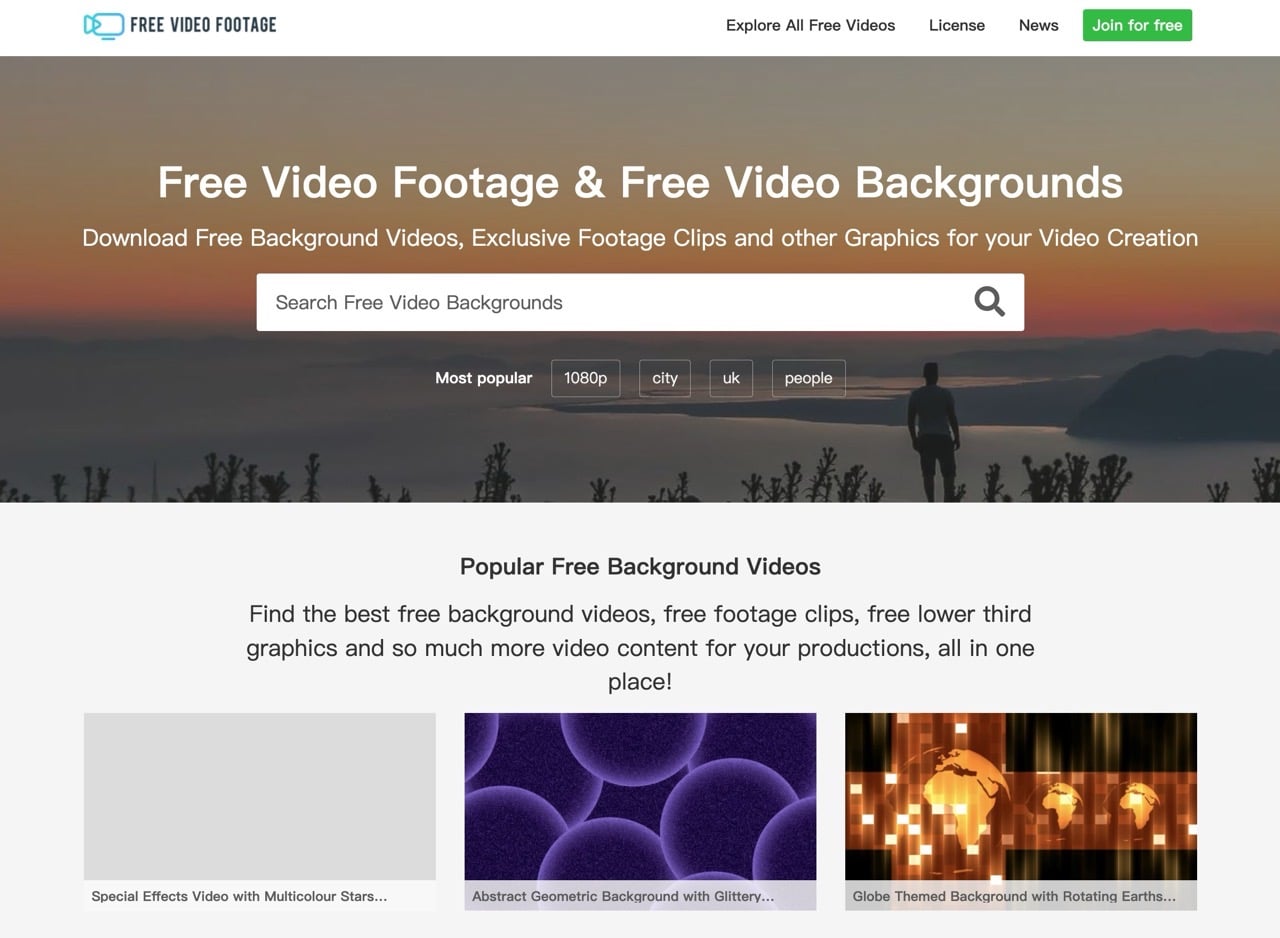 Free video footage 1.