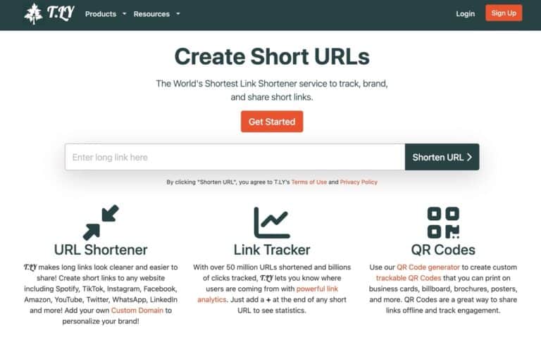 T.LY 縮網址服務：全球最短連結，免費生成 QR Code 與流量分析