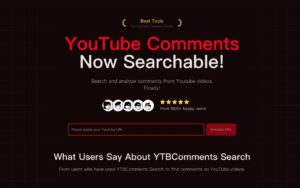 YTBComments：搜尋與下載 YouTube 影片留言的免費工具