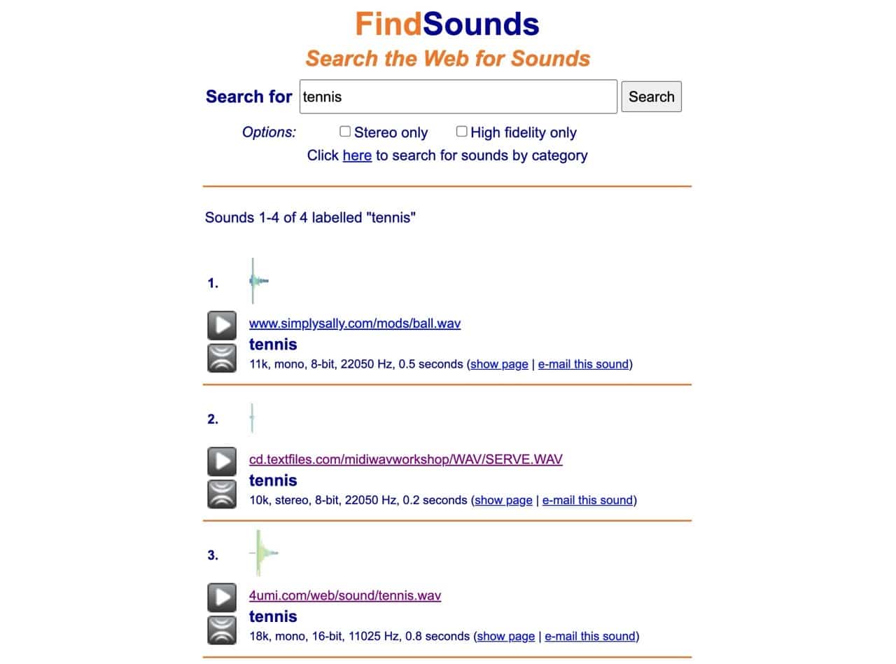 FindSounds