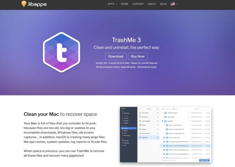 TrashMe 3：Mac 系統清理工具推薦，功能完整又平價的 CleanMyMac 替代方案