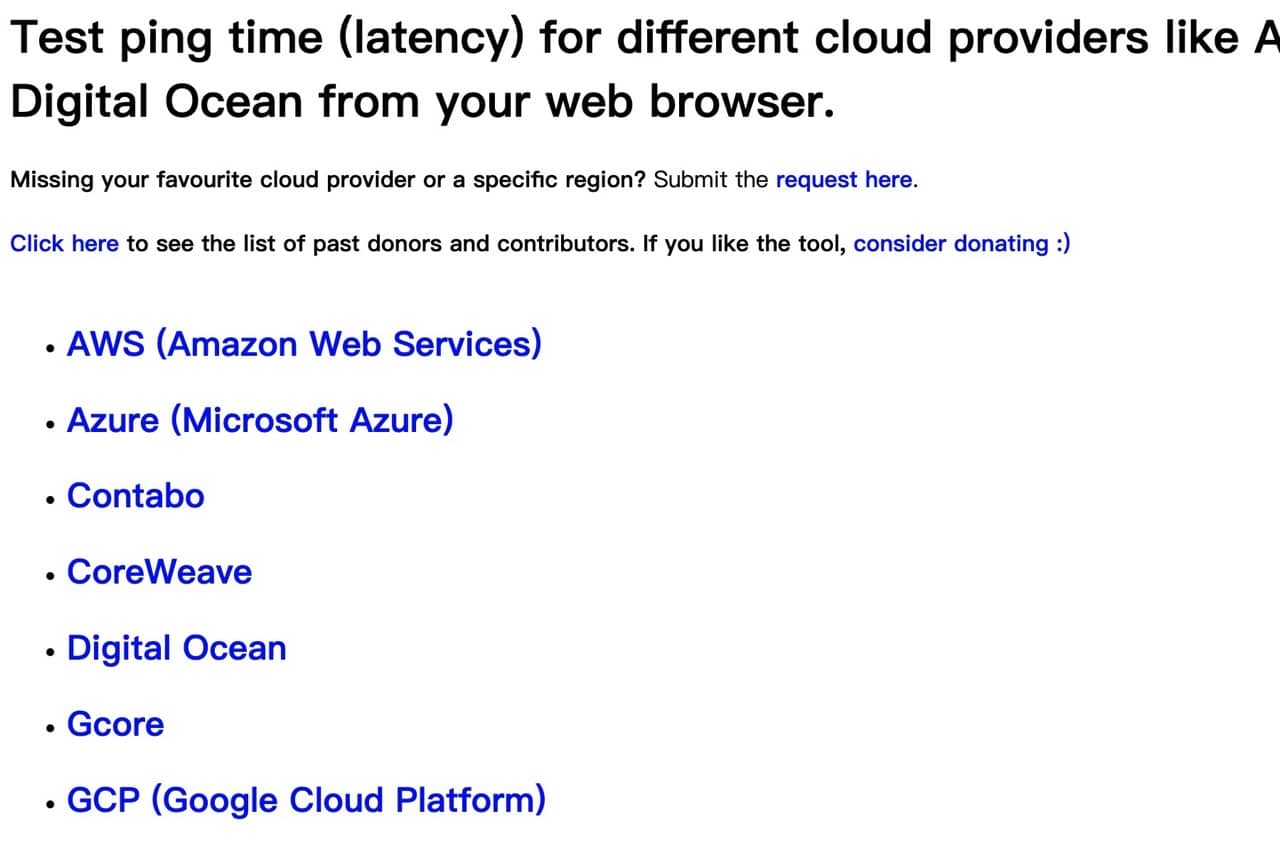 CloudPingTest