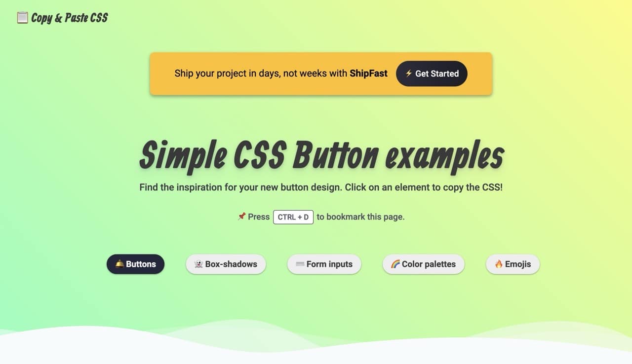 Copy & Paste CSS