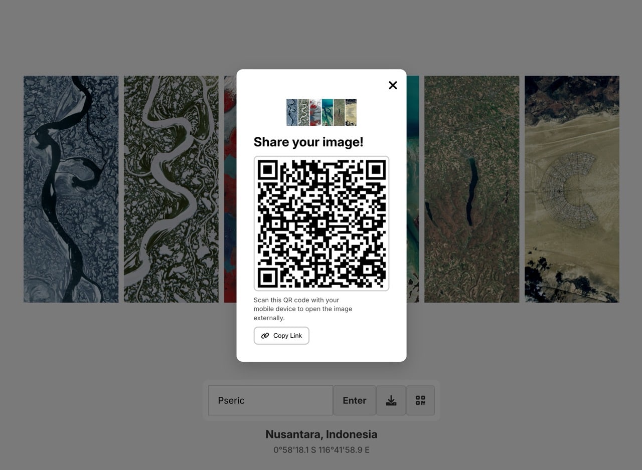NASA Your Name in Landsat