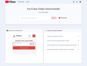 YTDown YouTube 影片下載工具：支援 HD/MP3 線上免費下載教學