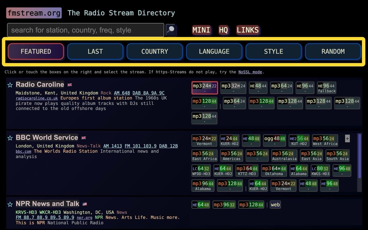 FMSTREAM