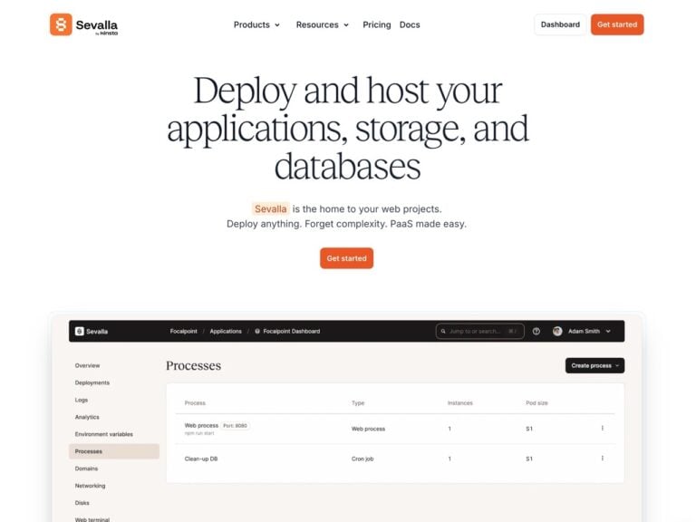 Sevalla 免費靜態網站託管：快速、安全的 Kinsta 雲端解決方案